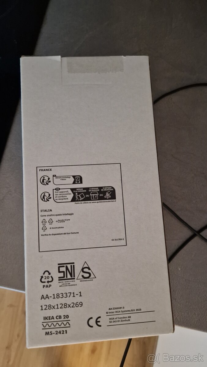 Nová IKEA Saxhyttan stolová lampa - 3