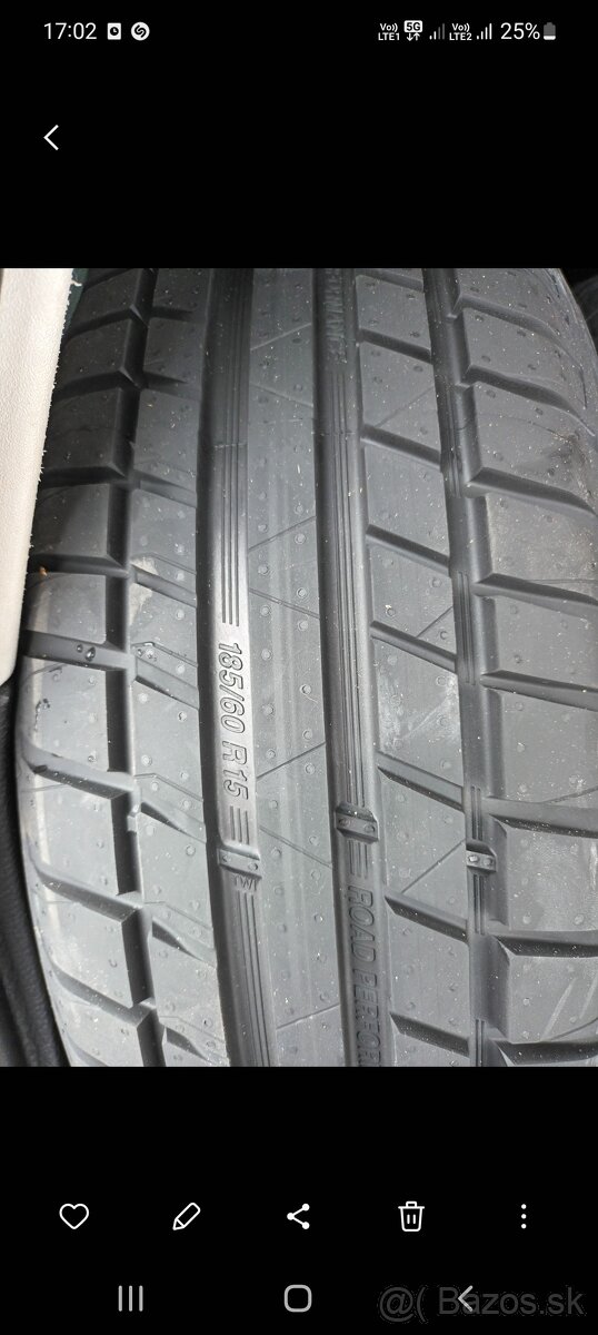 letne pneumatiky 185/65 r15 - 3