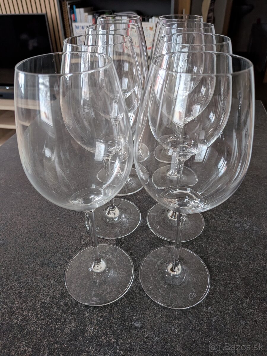 Predám 8 ks pohárov na víno RONA - 3