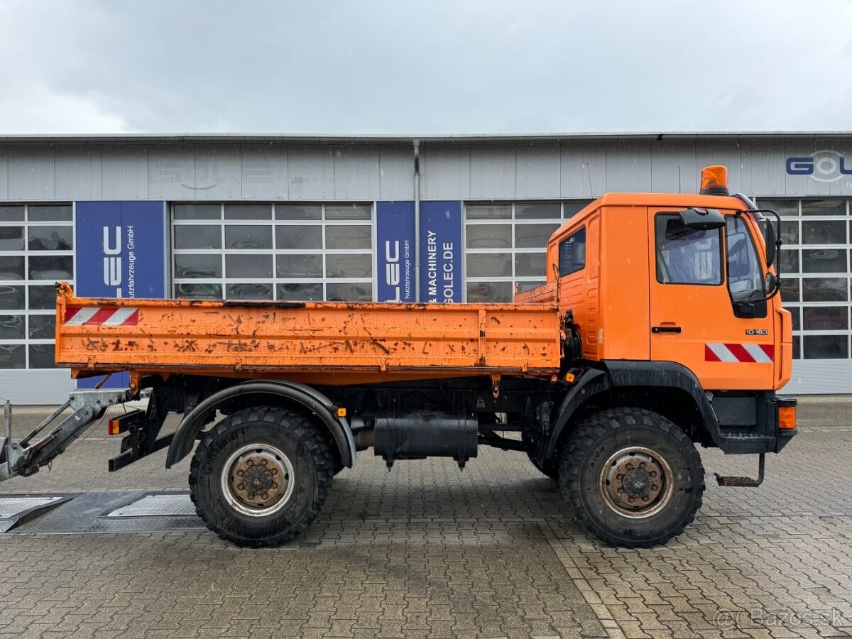 Man L2000 kipper Meiller 4x4 10 163 Unimog praga Top