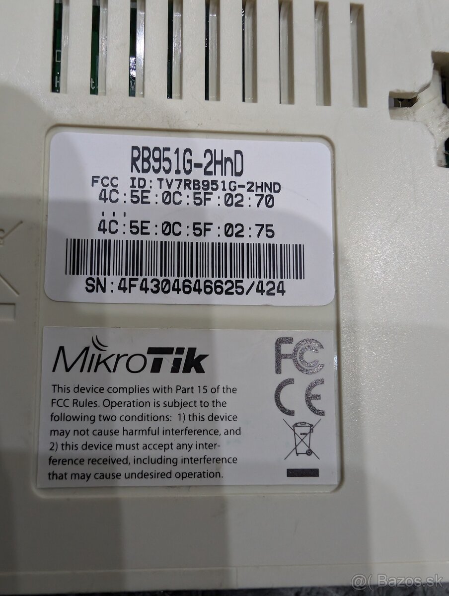 Mikrotik Routerboard 951G 2HnD - 3