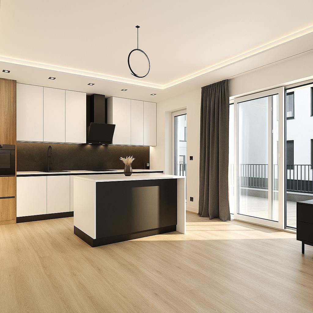 Na predaj moderný 3i byt s veľkou záhradou v novostavbe, BJ - 3