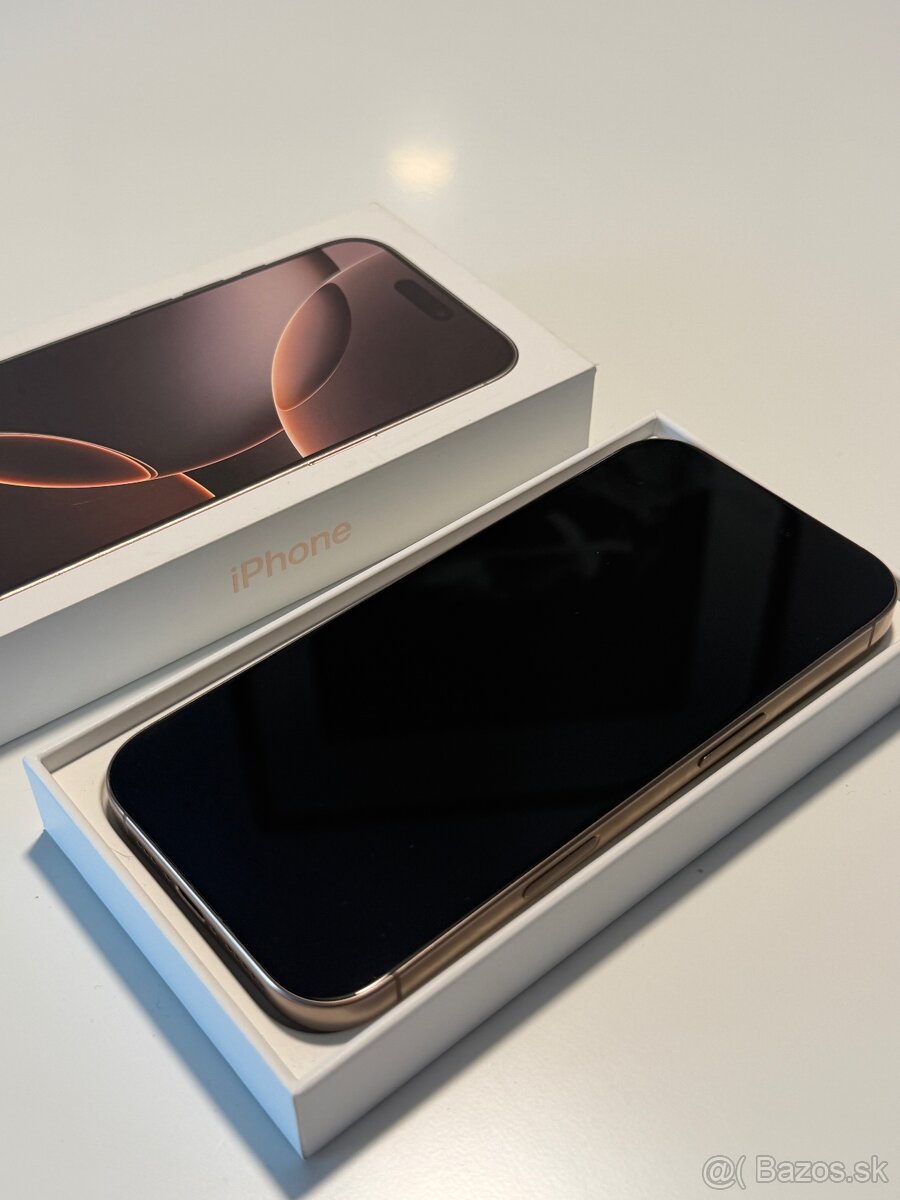 iPhone 16 Pro – Desert Titanium, 256 GB - 3