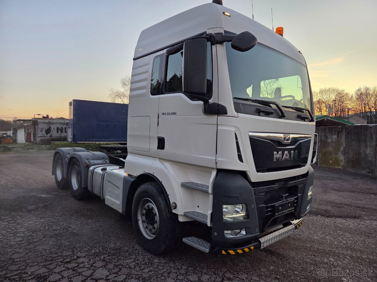 MAN TGX 33.500 6x4 MANUAL RETARDER iba 258tkm - 3