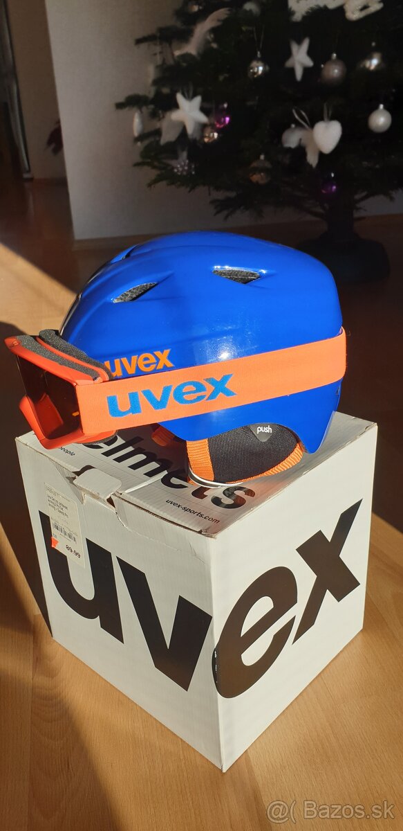 Predám detskú prilbu UVEX+okuliare - 3