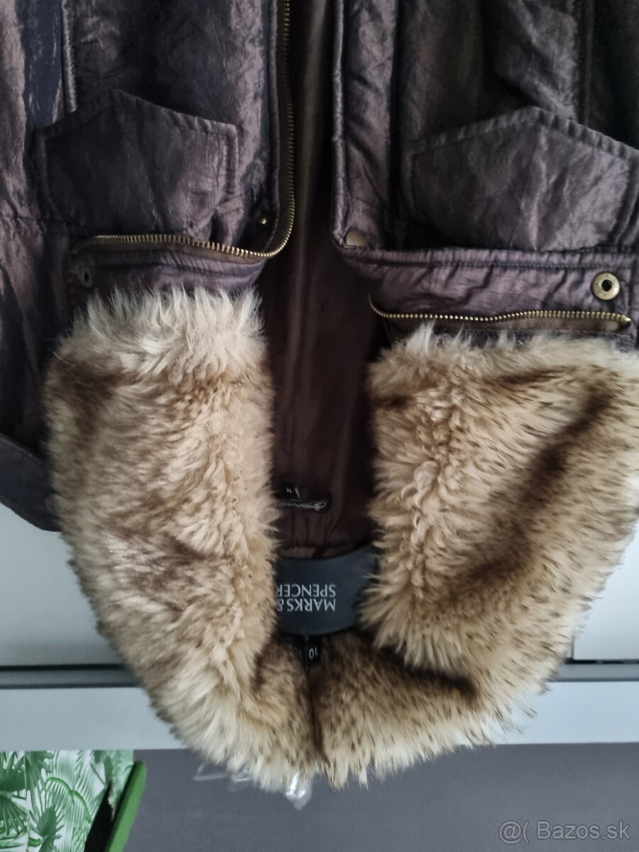 Stredné dlhá,tepla ,kvalitná vetrovka+ lahucky kabatik - 3