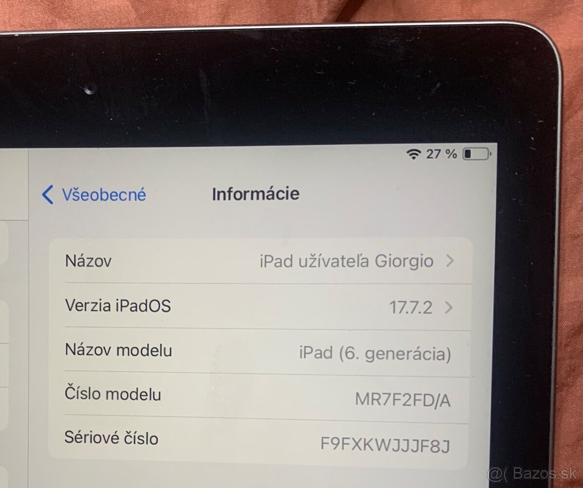 Predám iPad AIR - A1893 - bez závad - 3