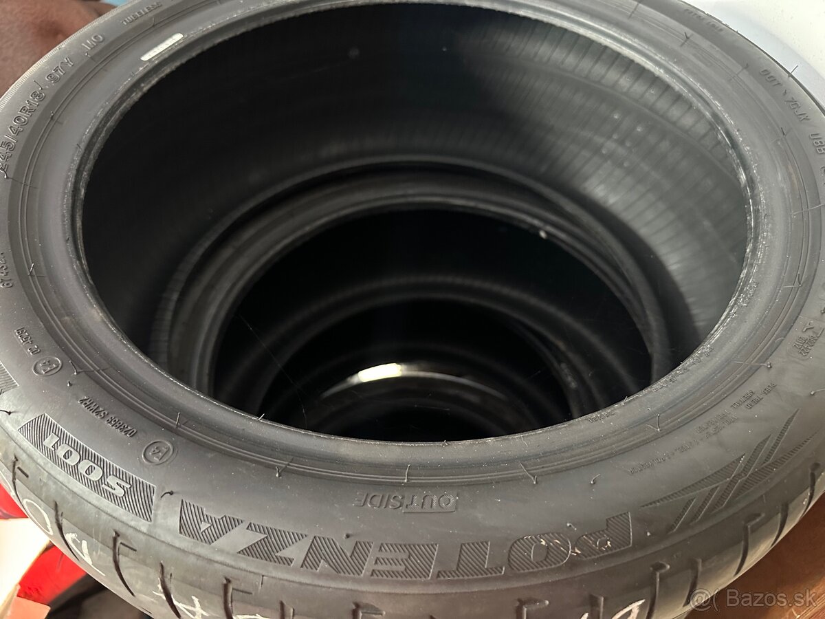 Bridgestone potenza 245/40/r18 - 3