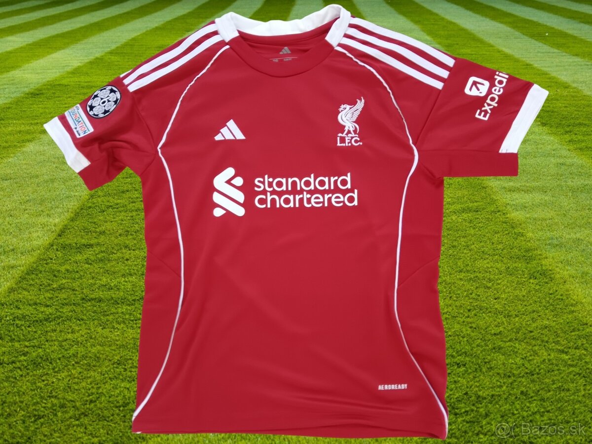 dres #8 Dominik Szoboszlai Liverpool FC 25/26 Liga majstrov - 3