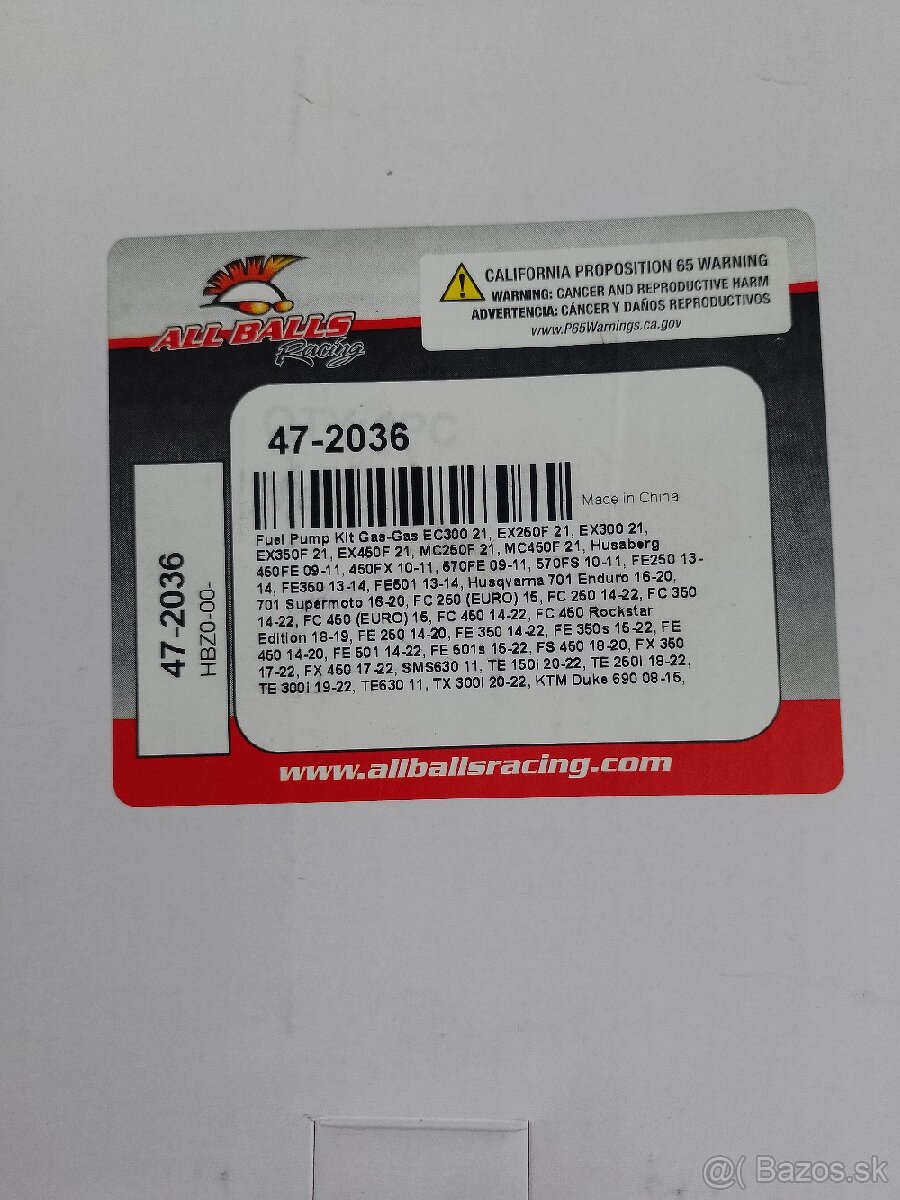 Palivové čerpadlo KTM,HSQ,GAS - 3