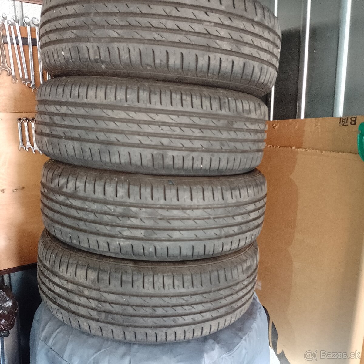 zimné a letné pneu 15-205/65 na diskoch 5x114,3 - 3