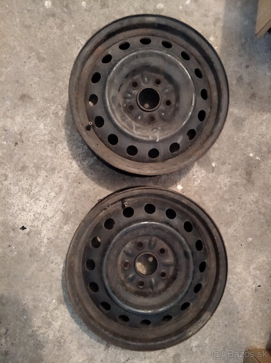 Plechové disky 6 1/2 x 16 originál Toyota Avensis t27 - 3