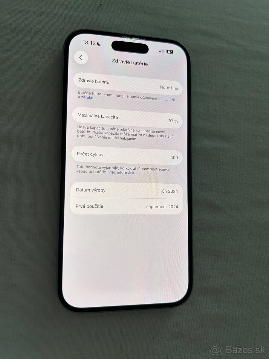 iPhone 15 modry 128Gb - 3