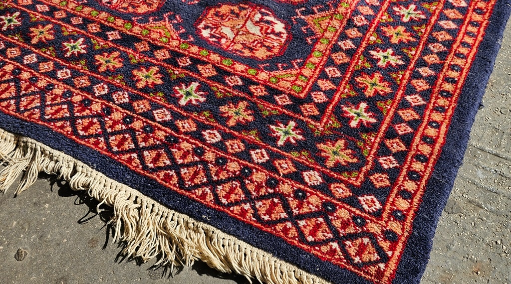 vlnený koberec Buchara Pakistan - 3