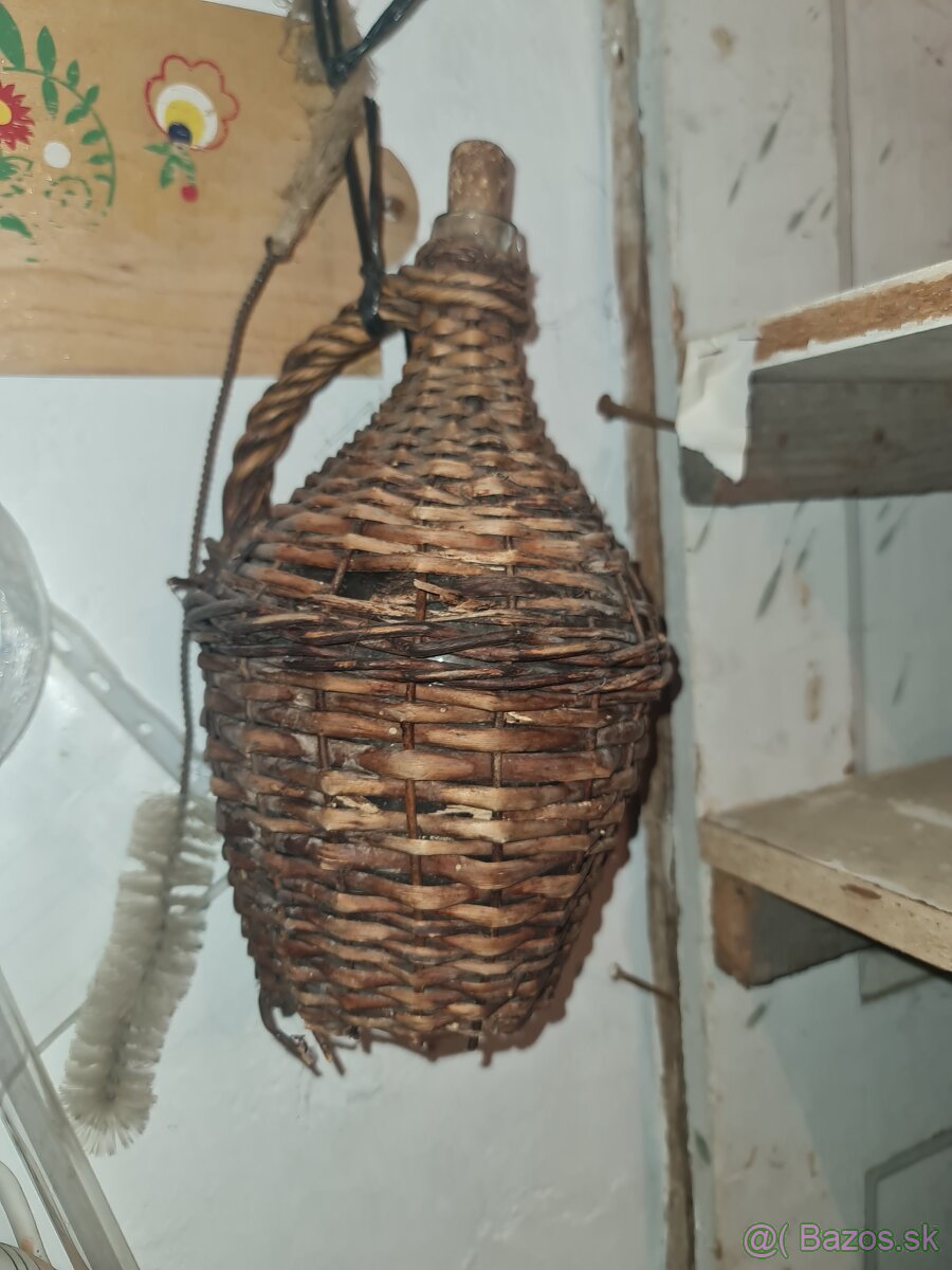 Sklenené fľaše a demižón - 3