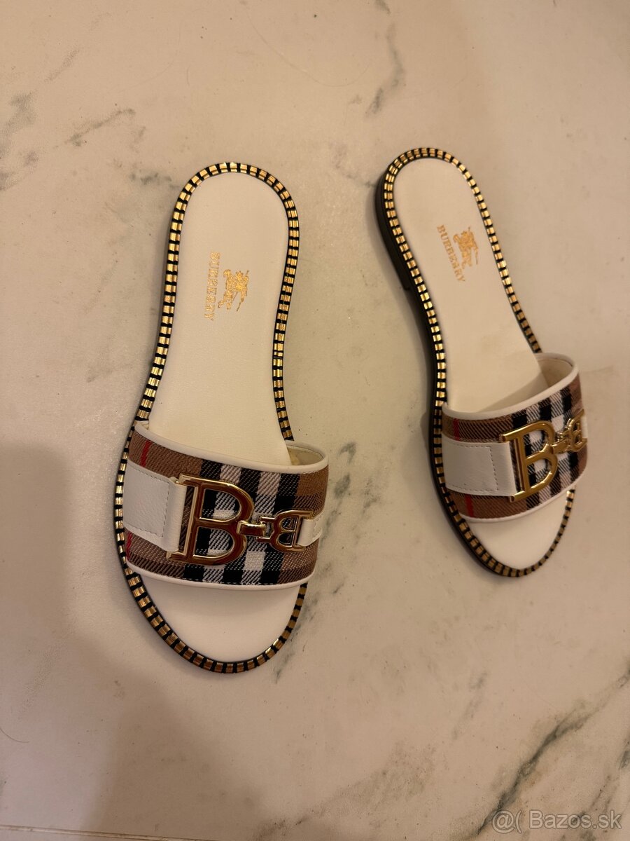 Šľapky Burberry - 3