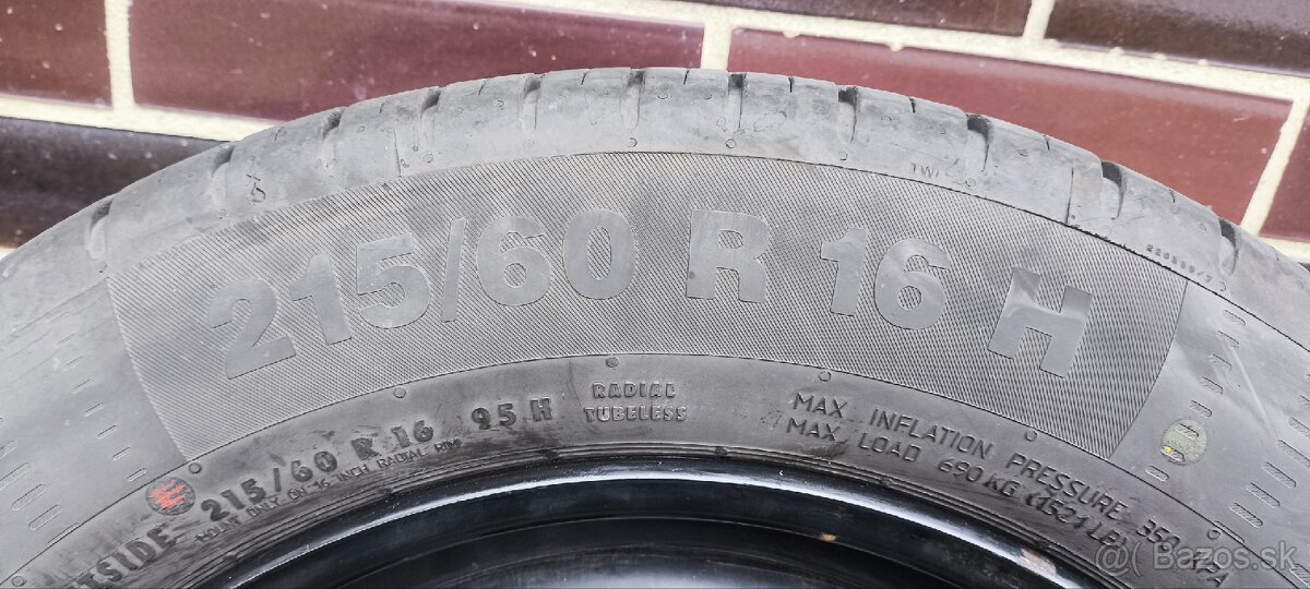 Letné pneu Continental ContiEcoContact 5 na diskoch - 3