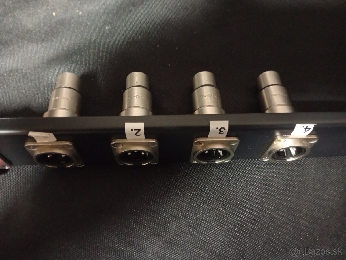 Lišta do racku s komponentmi. - 3