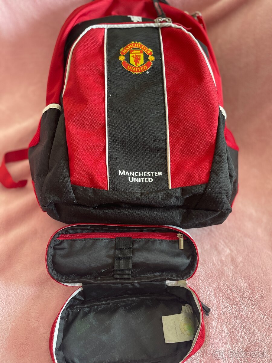 Ruksak, batoh MANCHESTER United + peračník - 3