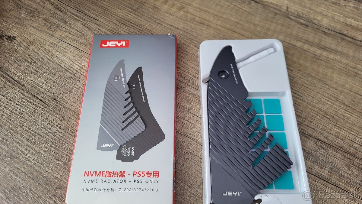 PS5 FAT pasívny chladič SSD - 3