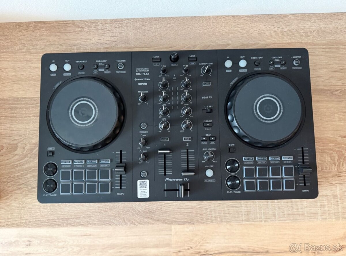 Predám konzolu Pioneer DJ DDJ-FLX4 - 3