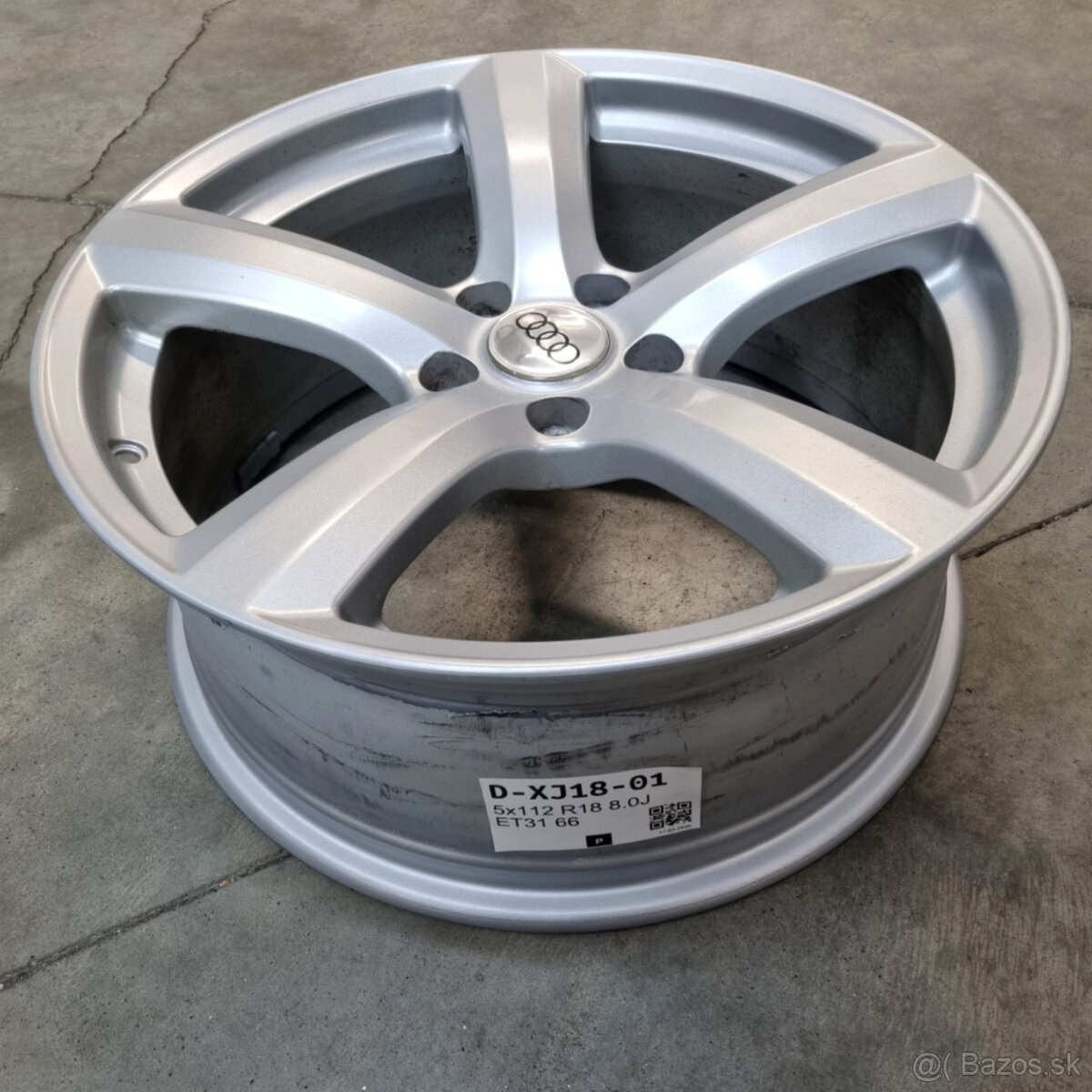 Hliníkové disky 5x112 R18 8J ET31 - 3