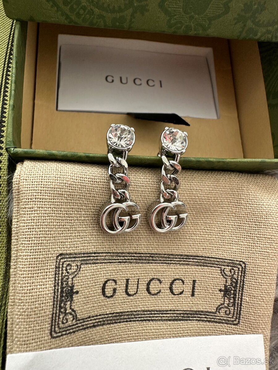 Krásne nausnicky nové Gucci - 3