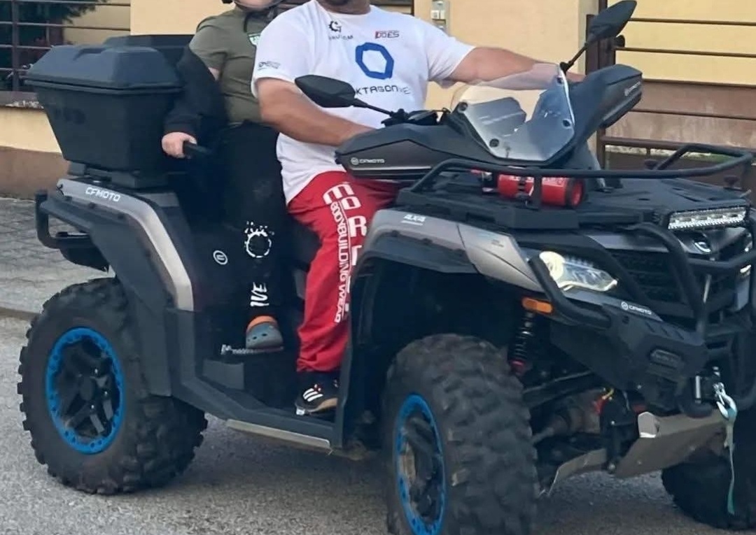 Cf moto 1000 overland zachovalá mašina