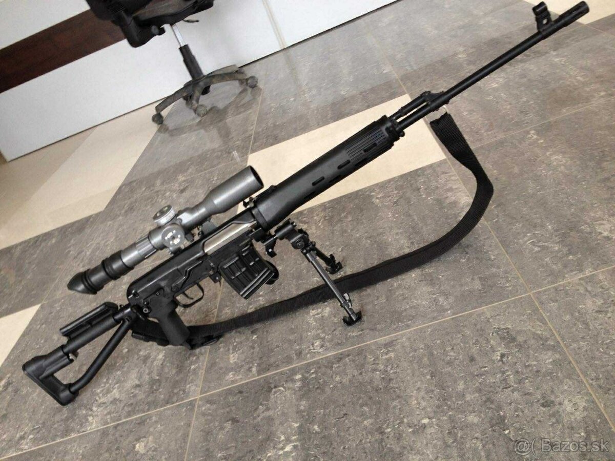 Russia - Tiger SVD (7.62 x 54 R) = "Dragunov" + doplnky - 3