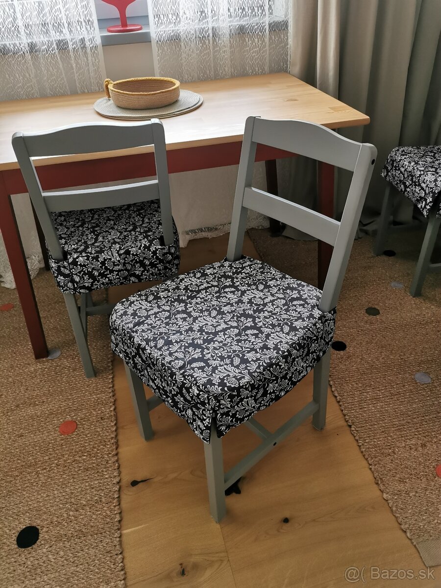 Predám 4 stoličky - IKEA HAUGA - 3
