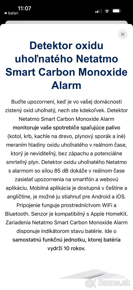 Legrand Smart Carbon Monoxide Alarm - 3