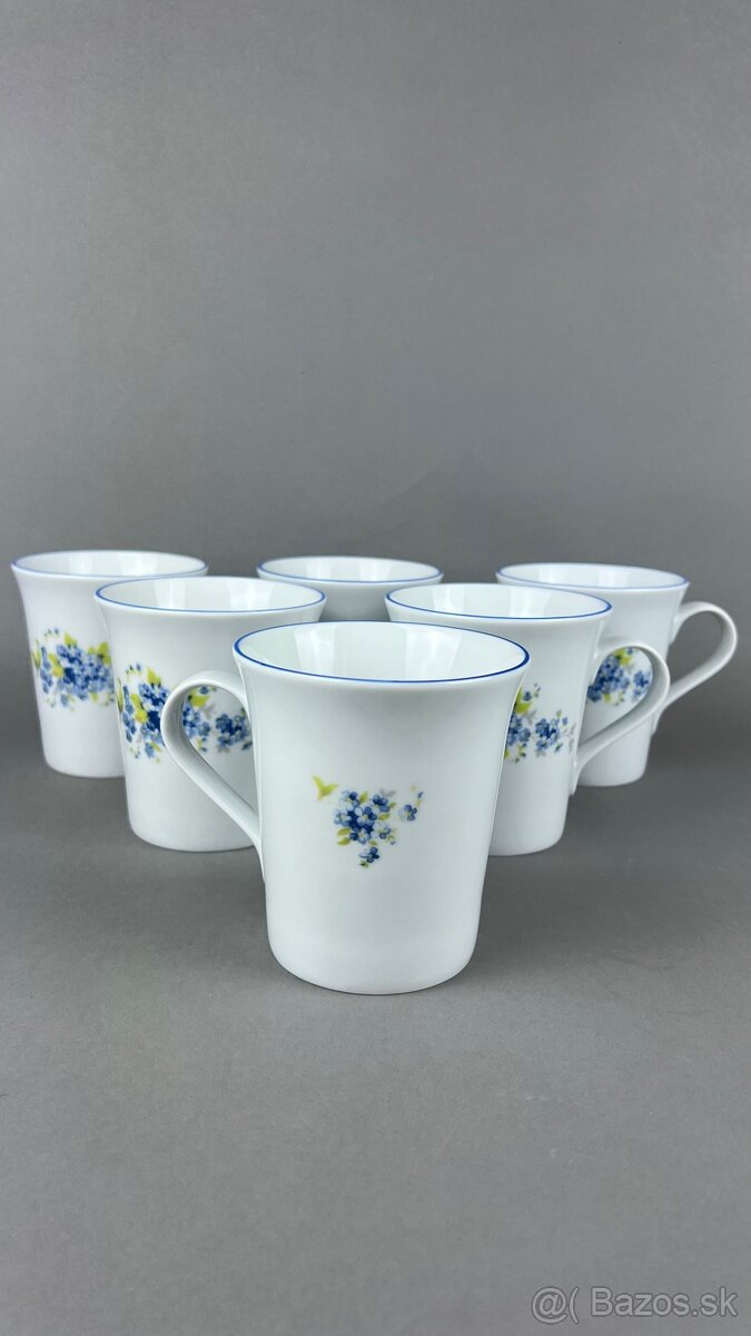 Hrnčeky nezábudky, sada hrnčekov - 3