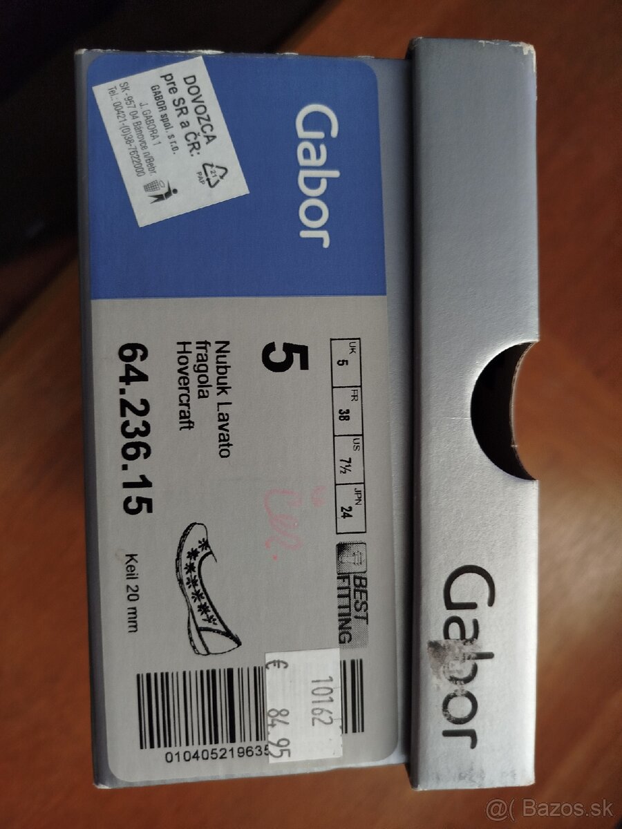 Kožené topánky Gábor (veľkosť 38) - 3