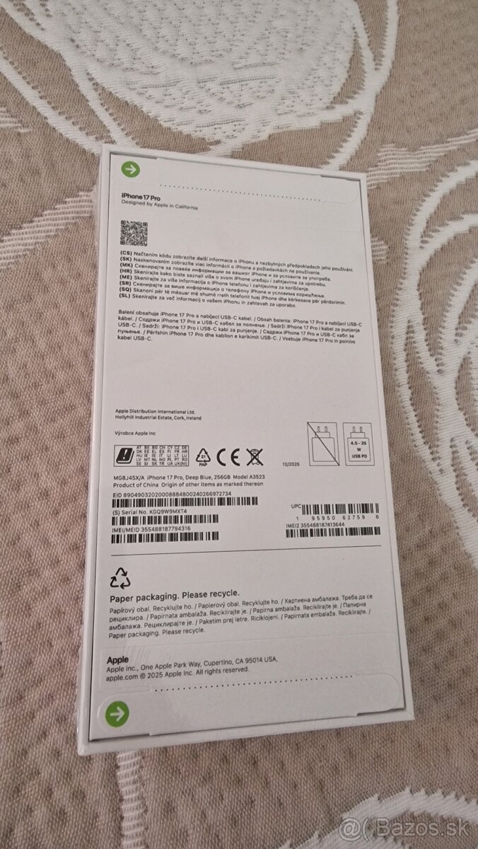 Apple iPhone 17 Pro 256GB deep blue - 3