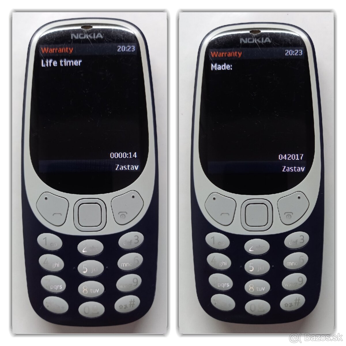 NOKIA 3310 2017 Modrá - 3
