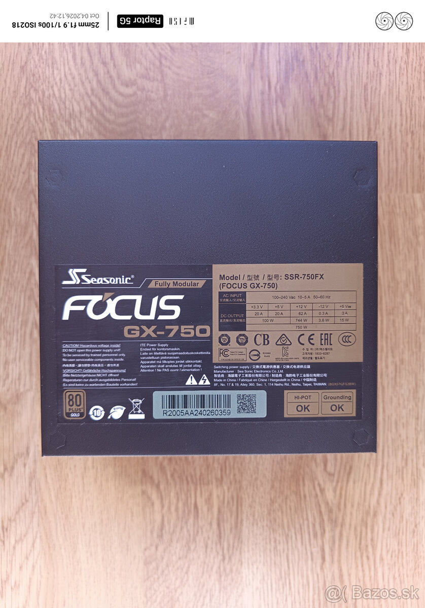 Seasonic Focus GX-750 - 3