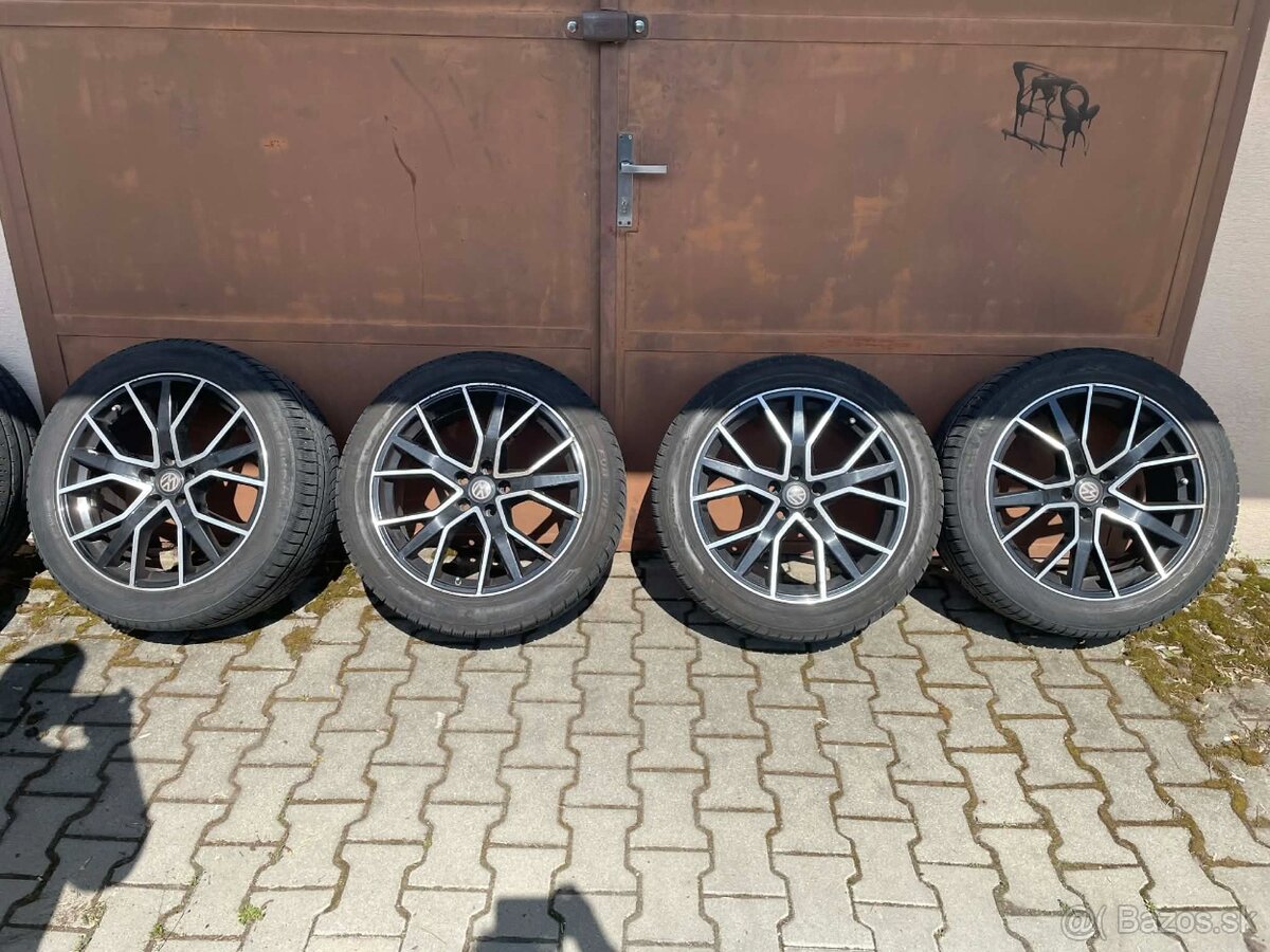 Zimné pneumatiky s diskami 255/45 r19 5x112 - - 3