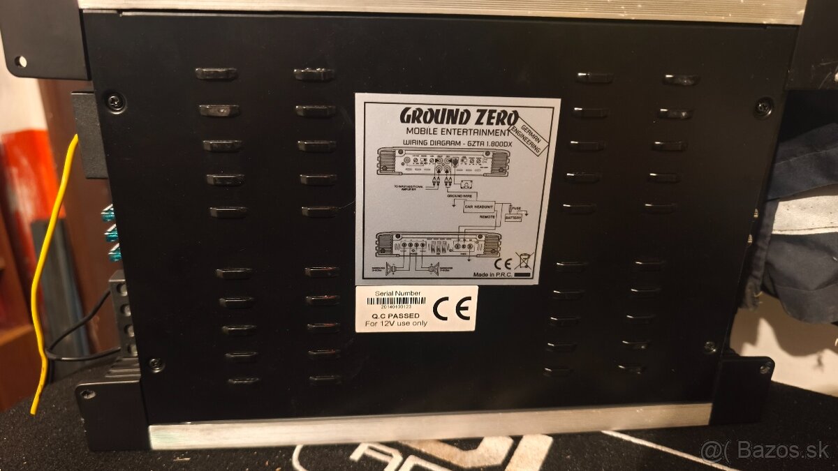 Predám Subwoofer a Zosilňovač - 3