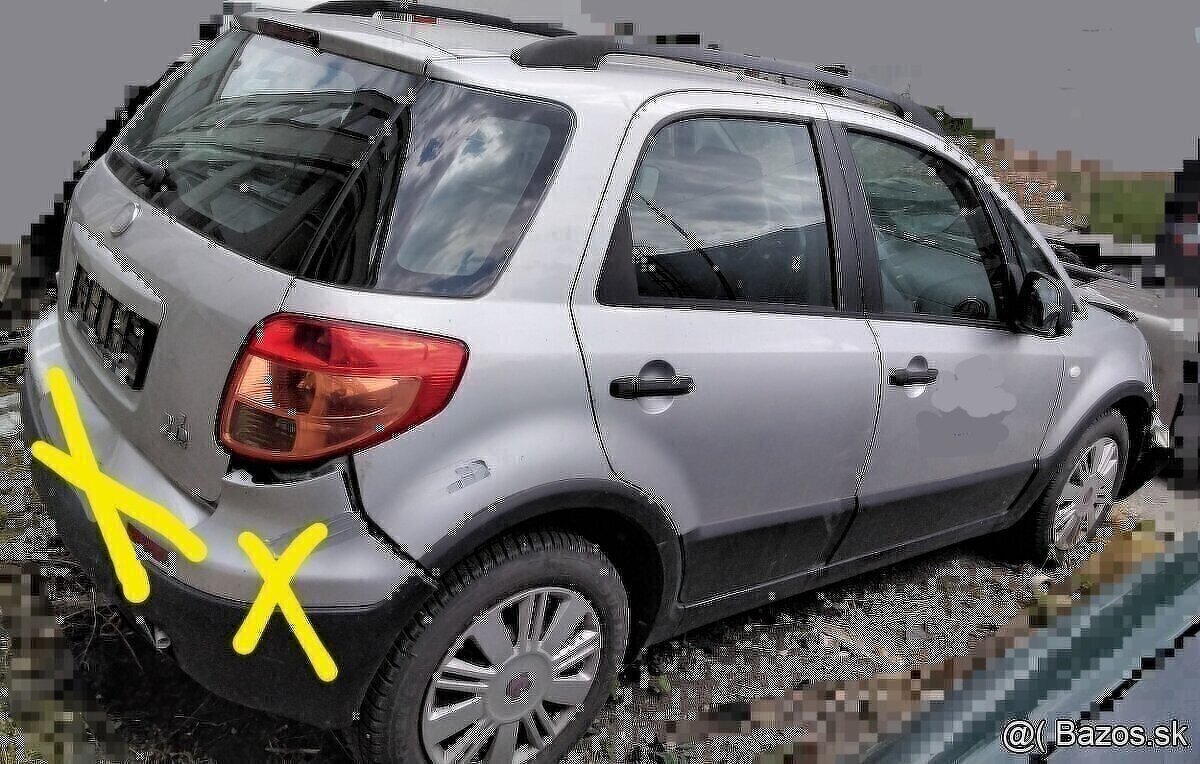 Fiat Sedici 1.6 2010 predám motor M16A, PREVODOVKA 5 rýchlos - 3