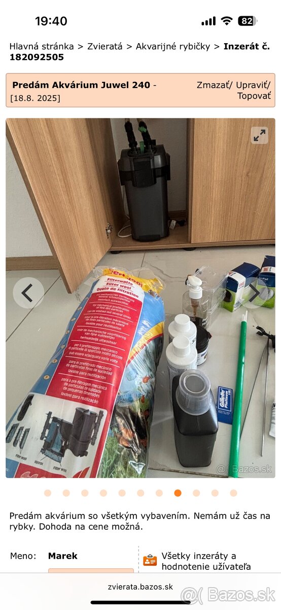 Predám akvárium Juwel 240l - 3