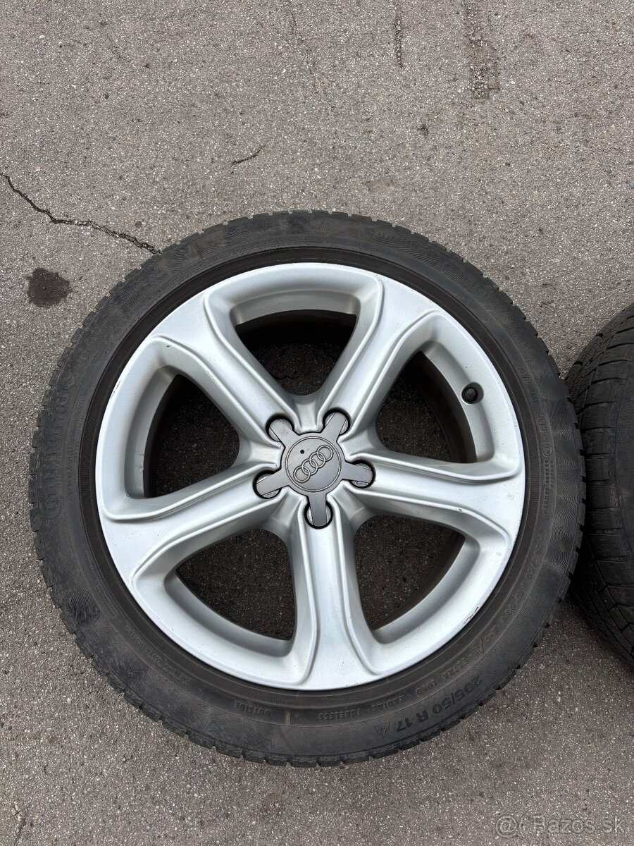 Audi originál disky 205/50 R17 - 3