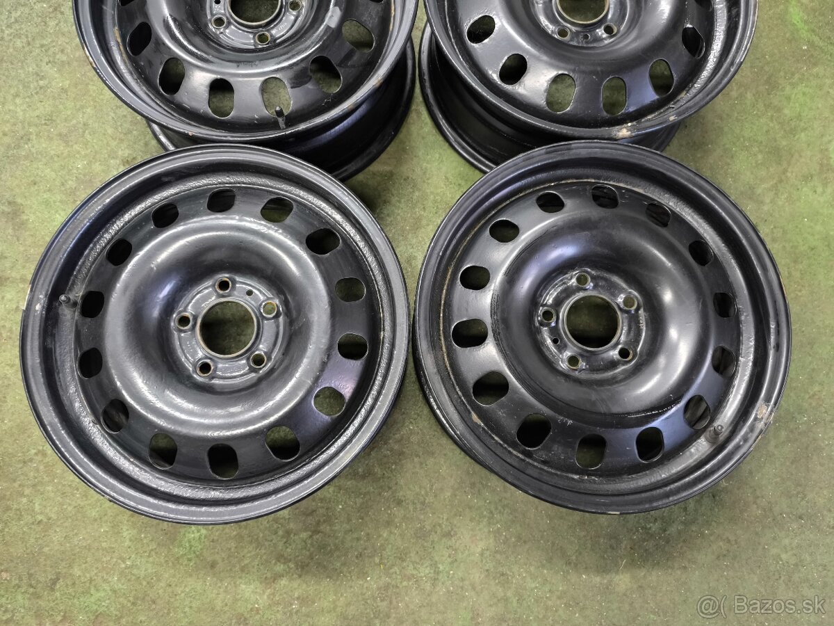 5x108 R16 Peugeot plechové disky - 3