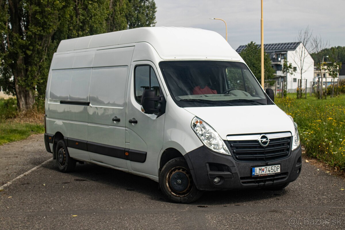 Opel Movano L3H2 92kW, Ťažné na 2.5t, Nezávislé kúrenie - 3