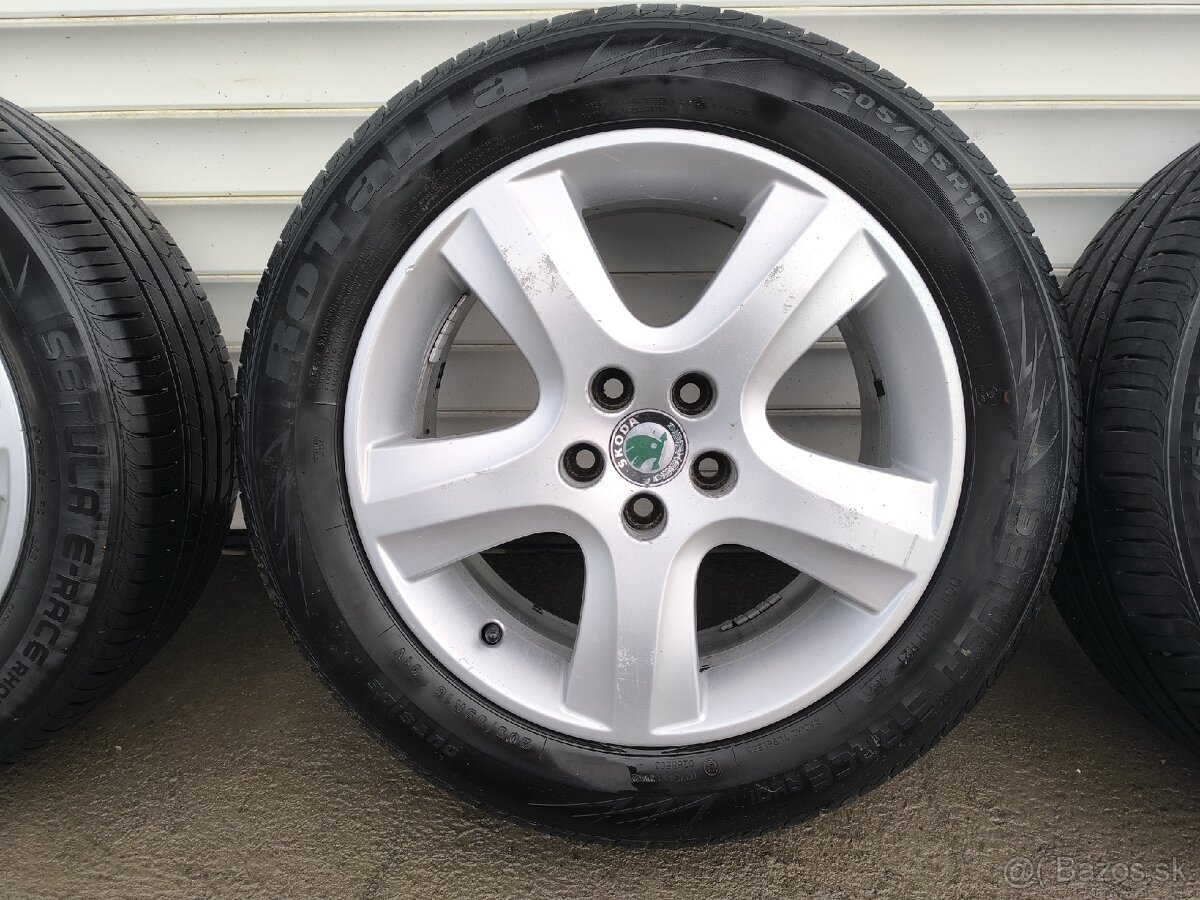 Elektróny 5x100 205/55 r16 Letná sada - 3