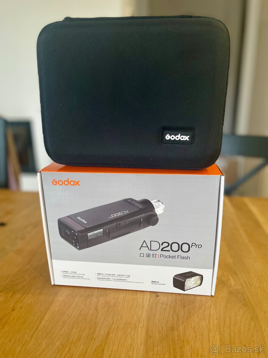 Godox AD200 Pro TTL HSS batériový blesk 200W - 3