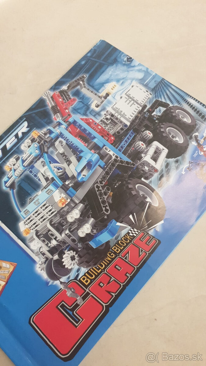 Skladačka - na chlp ako lego Terénny náklaďák 8273 - 3