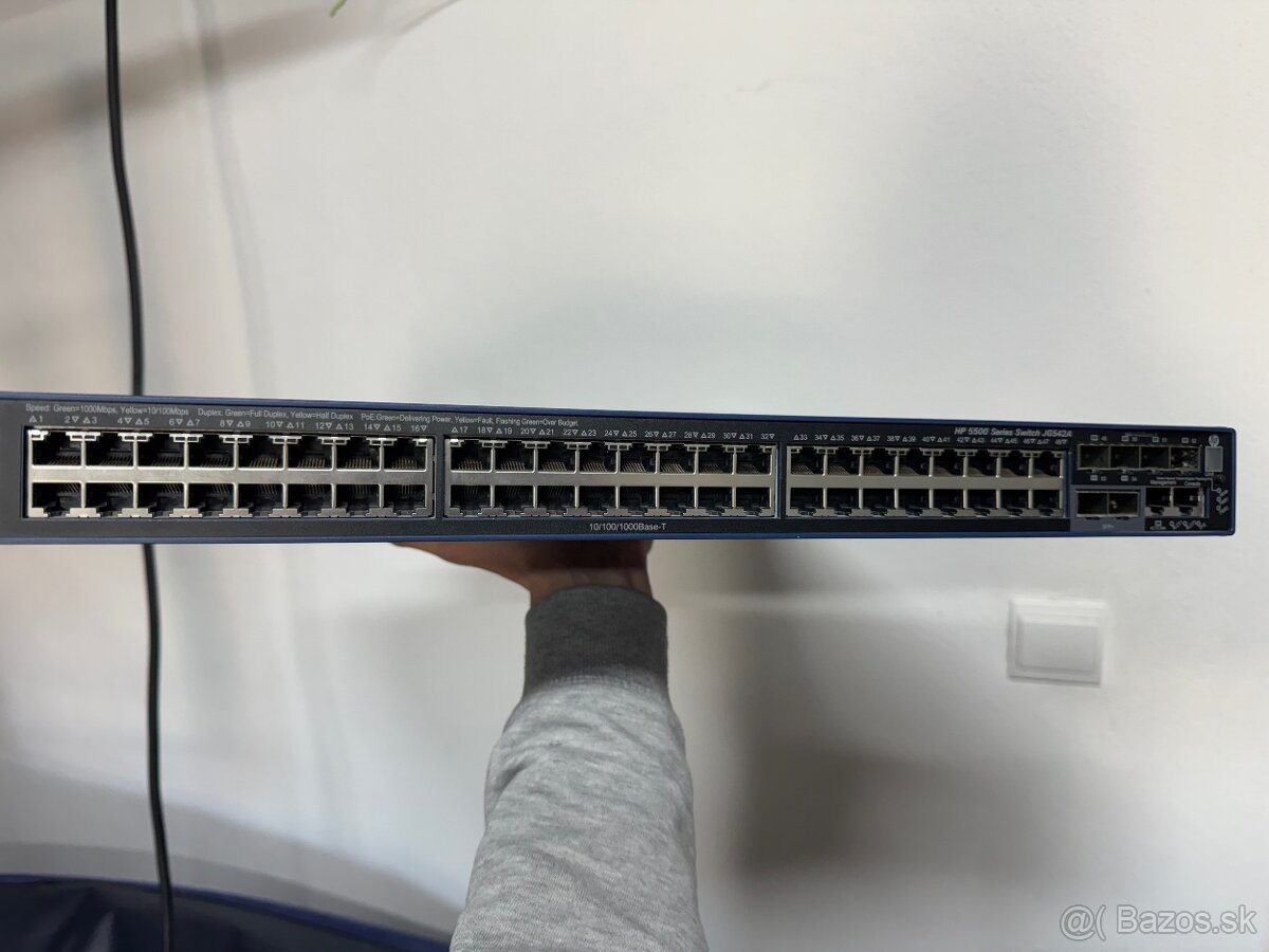 HP 5500 POE 48x - gigabit port switch JG542A - 3
