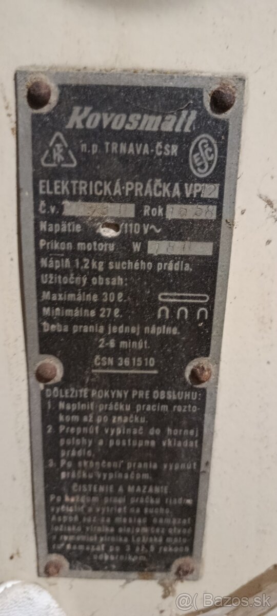 Retro pracka - 3