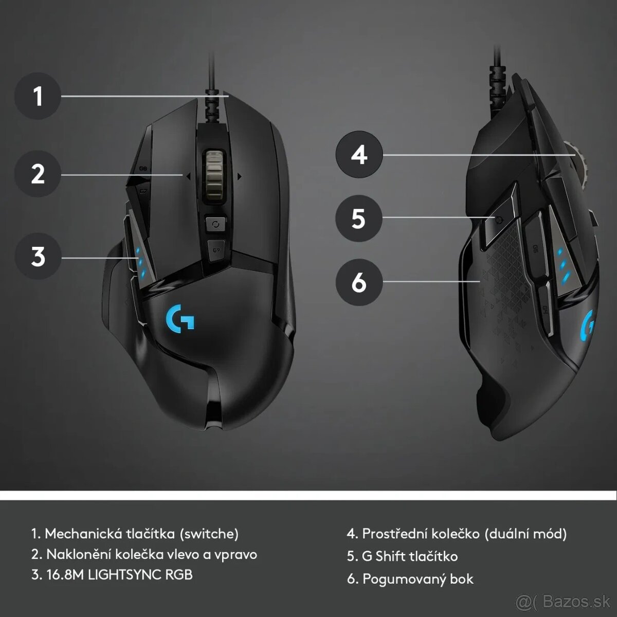 Logitech G502 Hero - 3