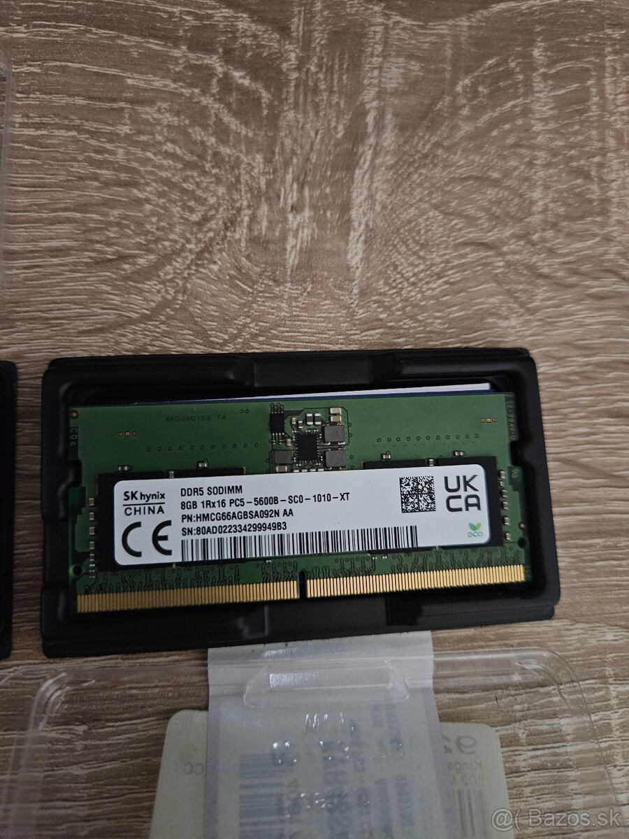 Sodimm DDR5 16GB 5600MHZ Nové - 3